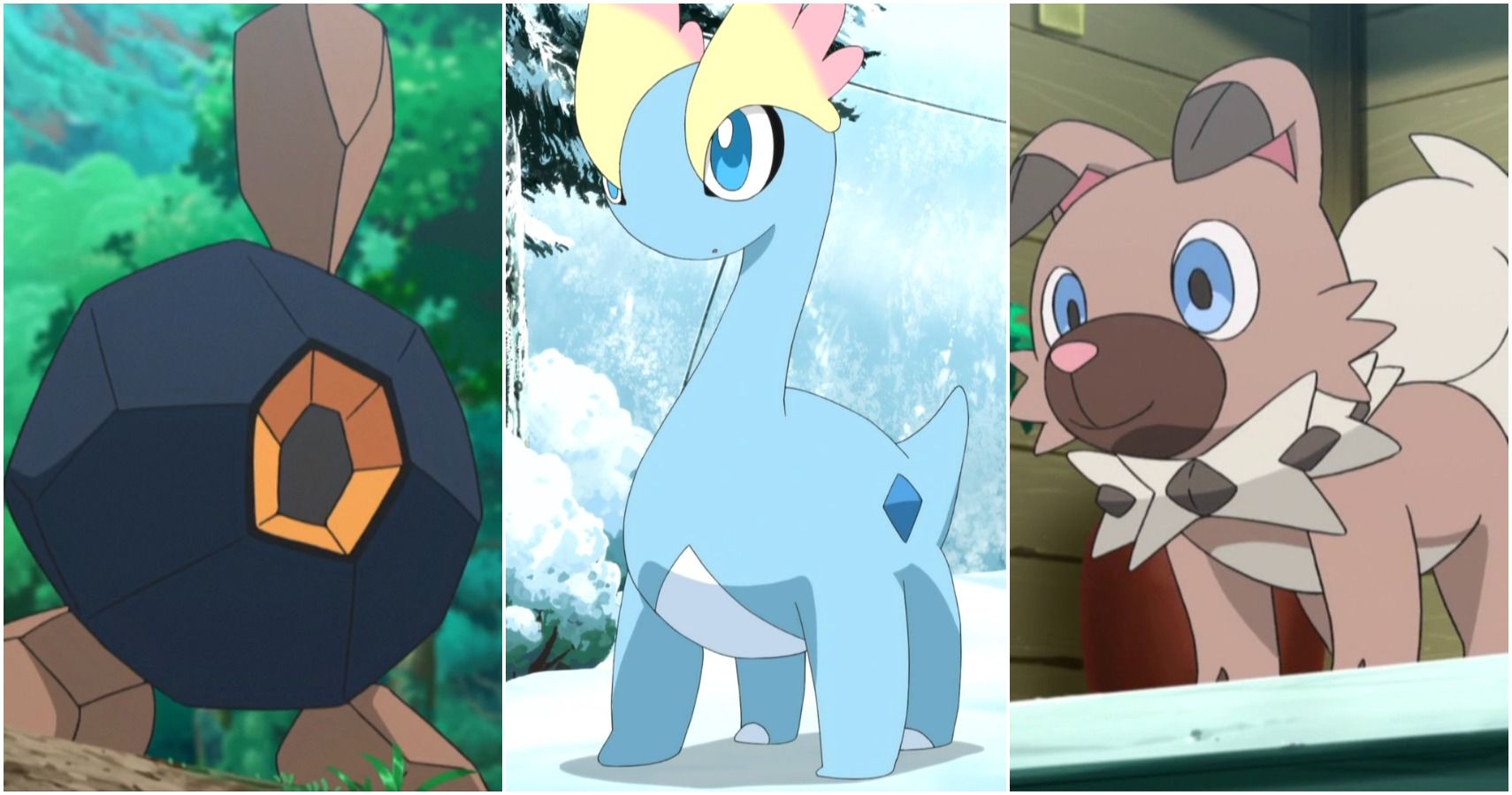 Pokémon : The 10 Cutest Rock-Types, Ranked