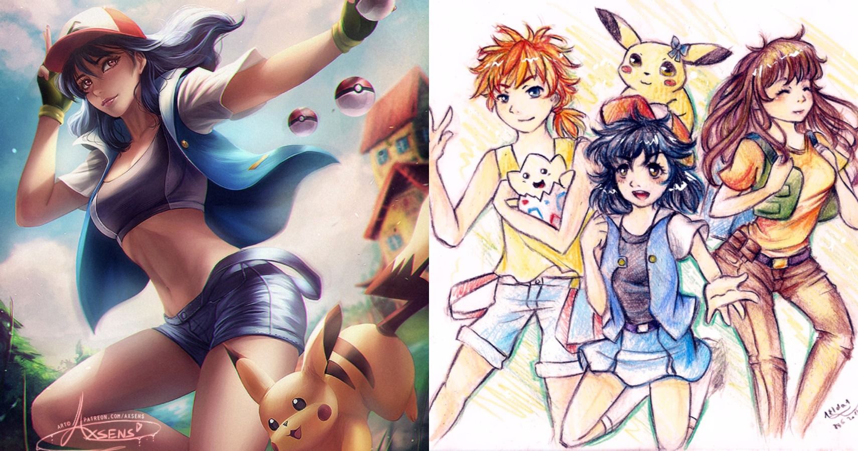 10 Pieces Of Genderbent Fan Art Of Anime Classics