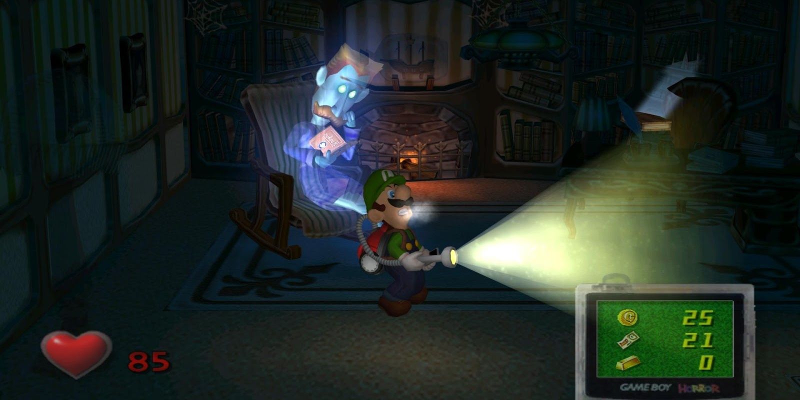 The first boss ghost in Luigi's Mansion. 