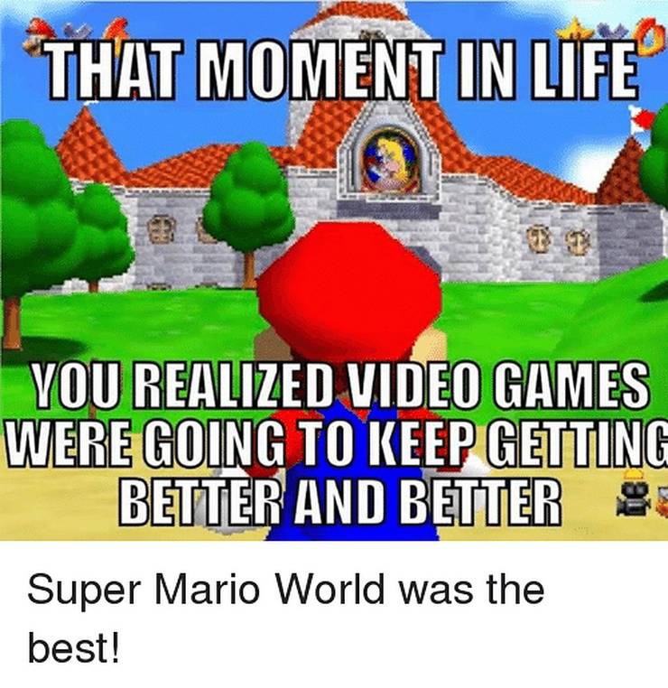 Mario World 10 Hilarious Memes Only True Fans Understand