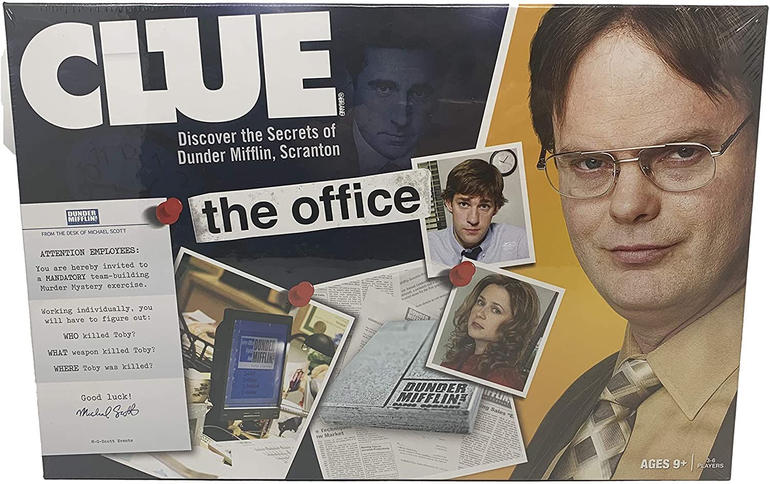 the office clue game