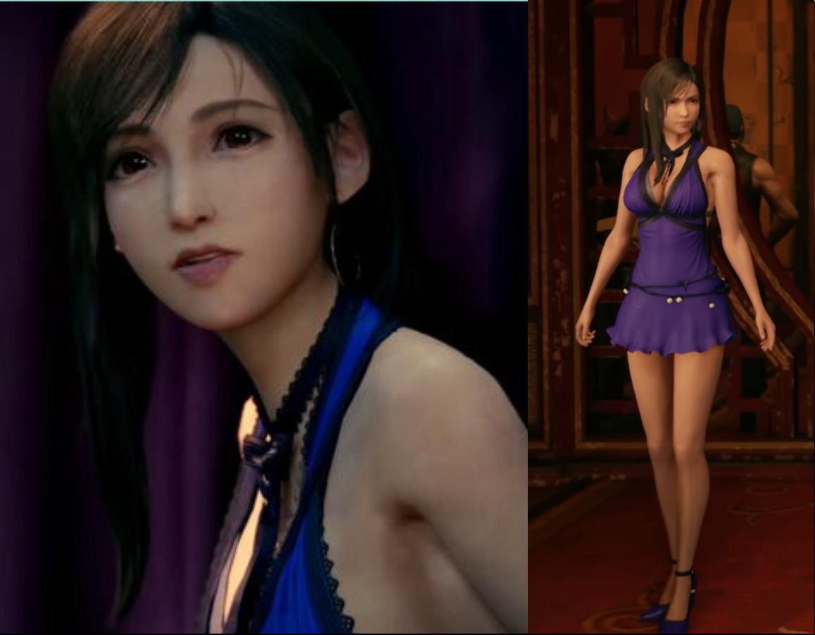 Ffvii Remake Tifas Dress Options Were All Terrible
