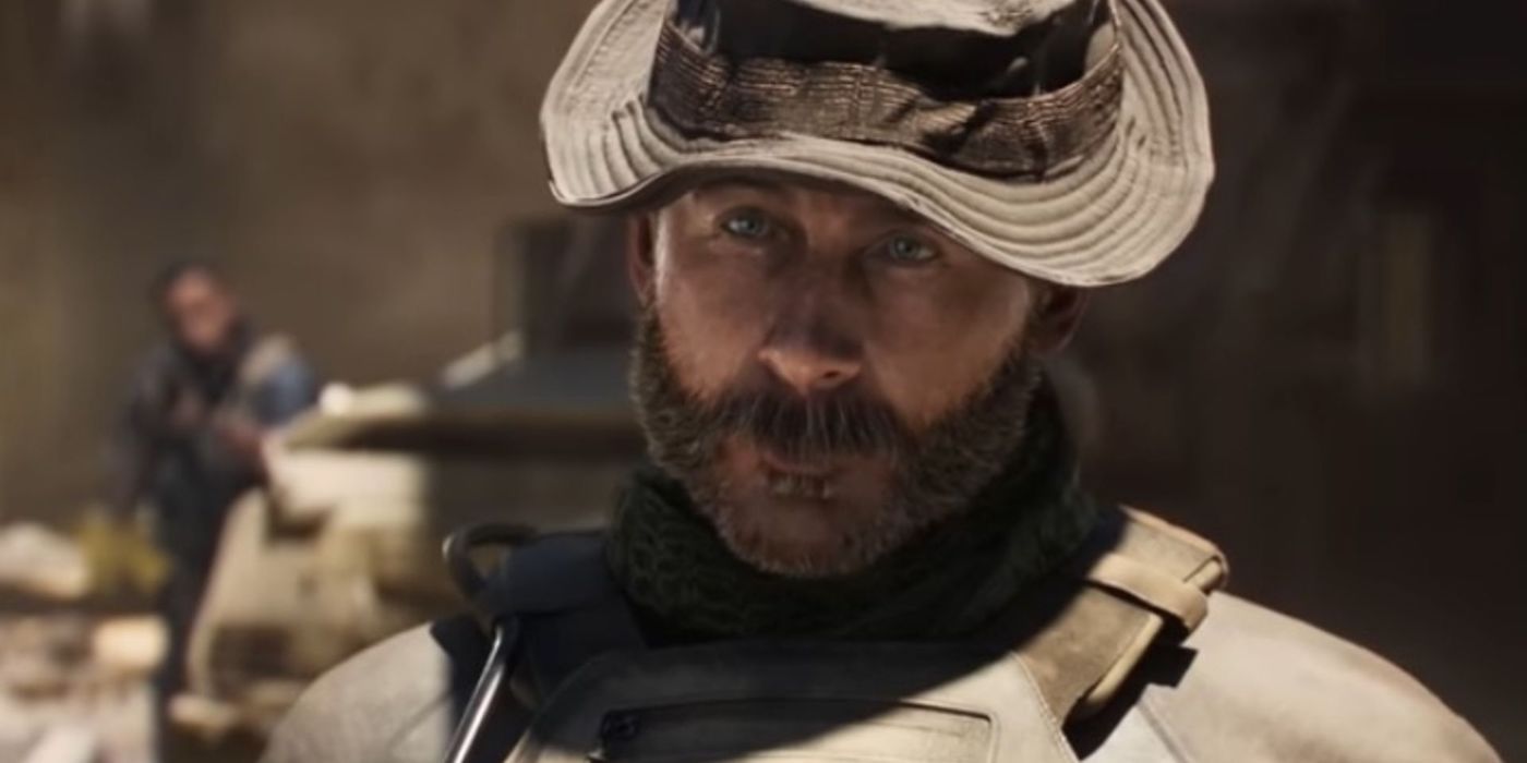 Screenshot Of Captain Price From Modern Warfare