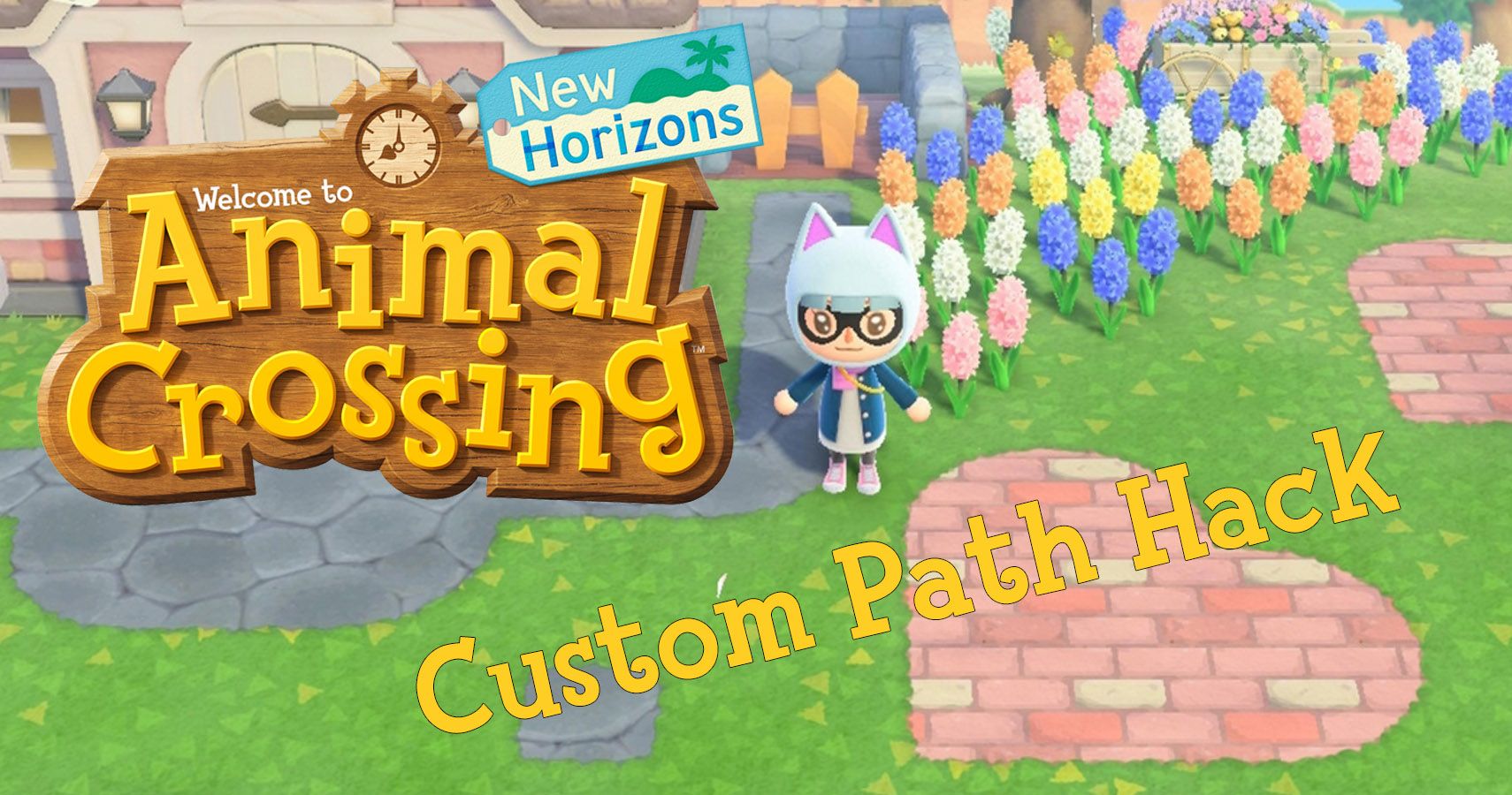 Animal Crossing: New Horizons - You Can "Wrap" Paths With Custom