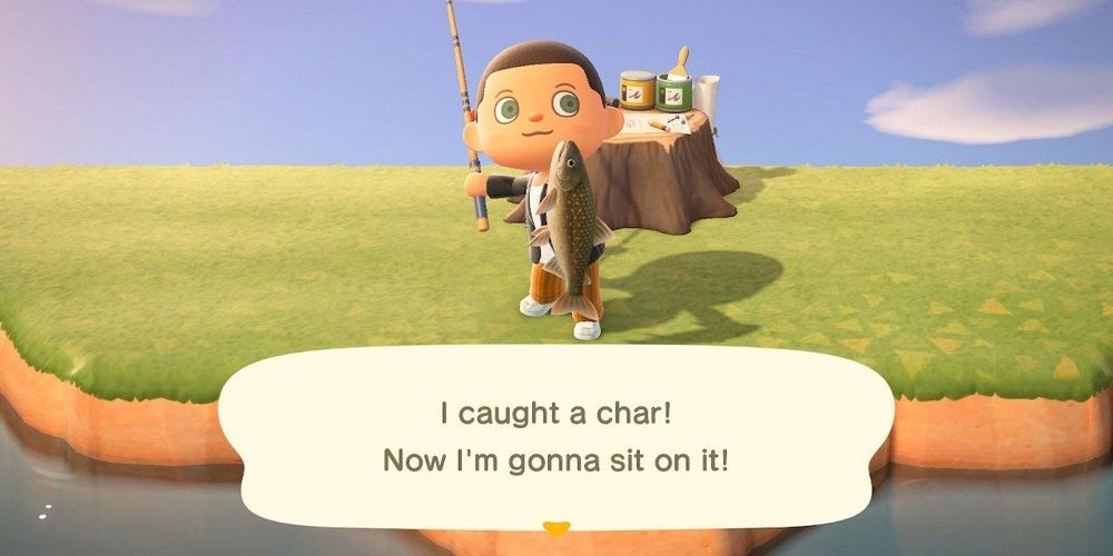 Animal Crossing New Horizons Char Catch
