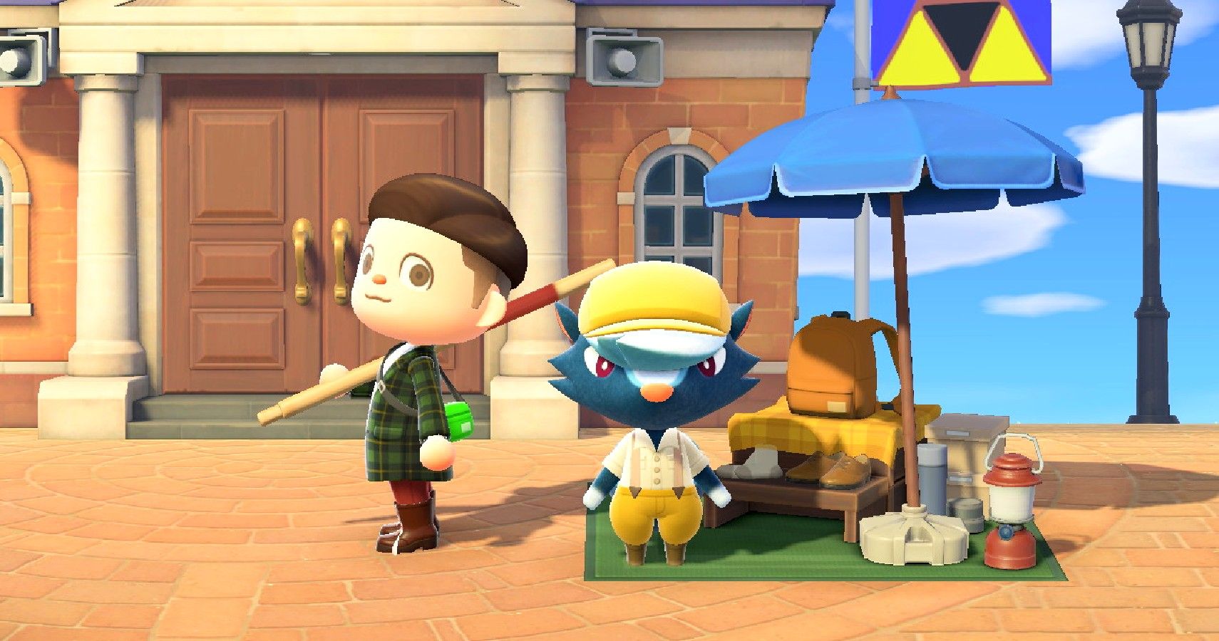 Animal Crossing New Horizons  When Kicks Shows Up