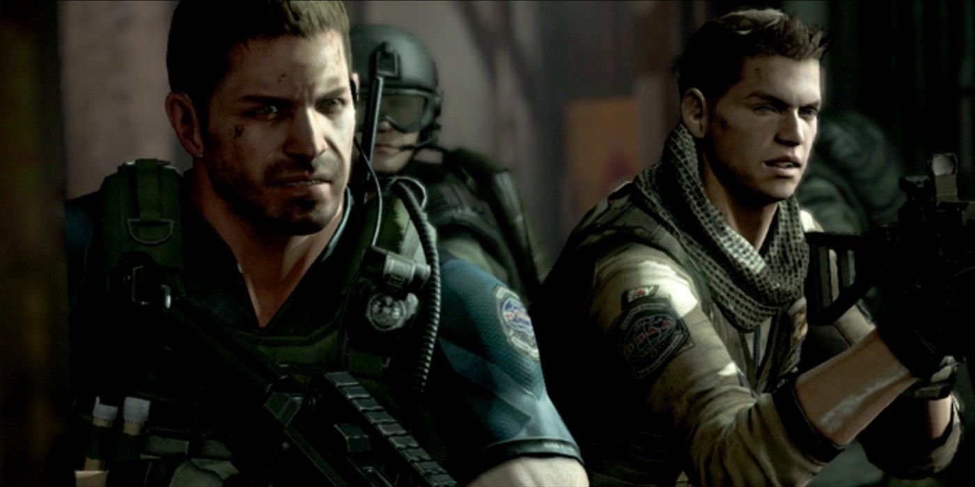 BSAA resident evil Chris and piers