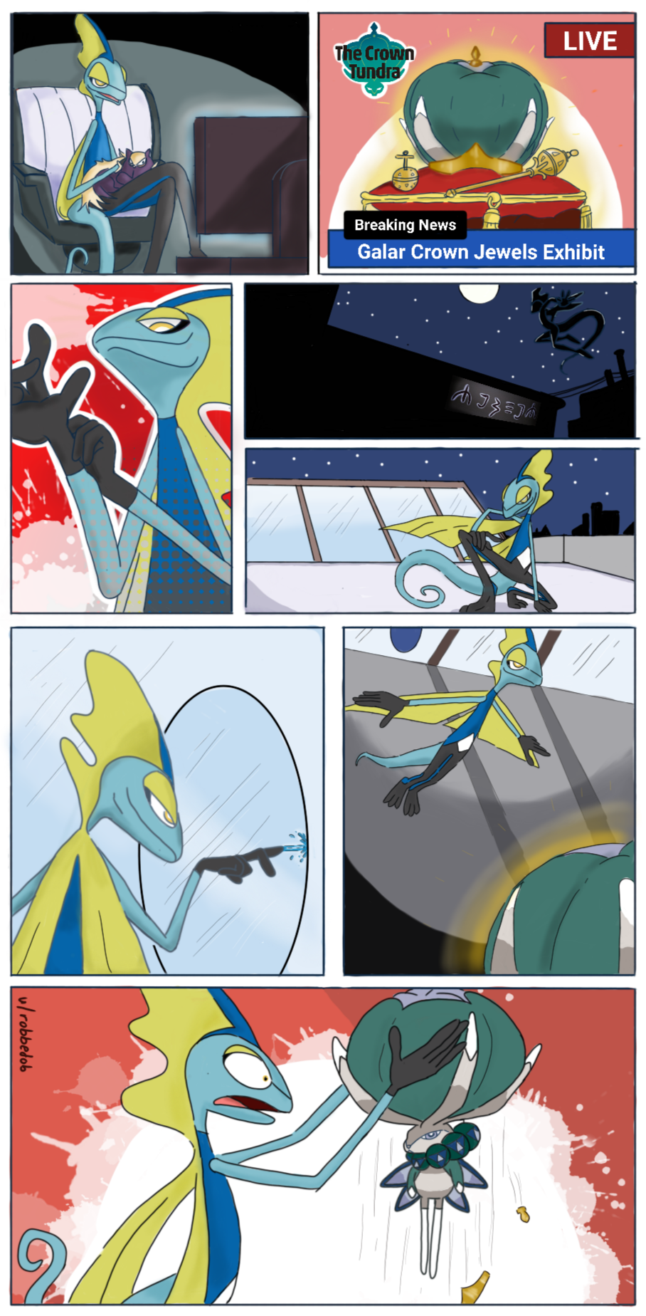 Pokémon Sword and Shield Fan Comic by u/Robbedob