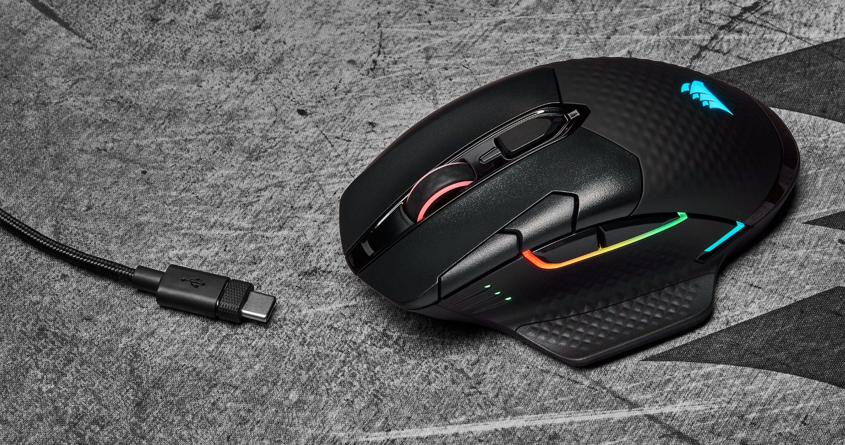 Corsair Launches New Dark Core RGB Pro Wireless Gaming Mouse
