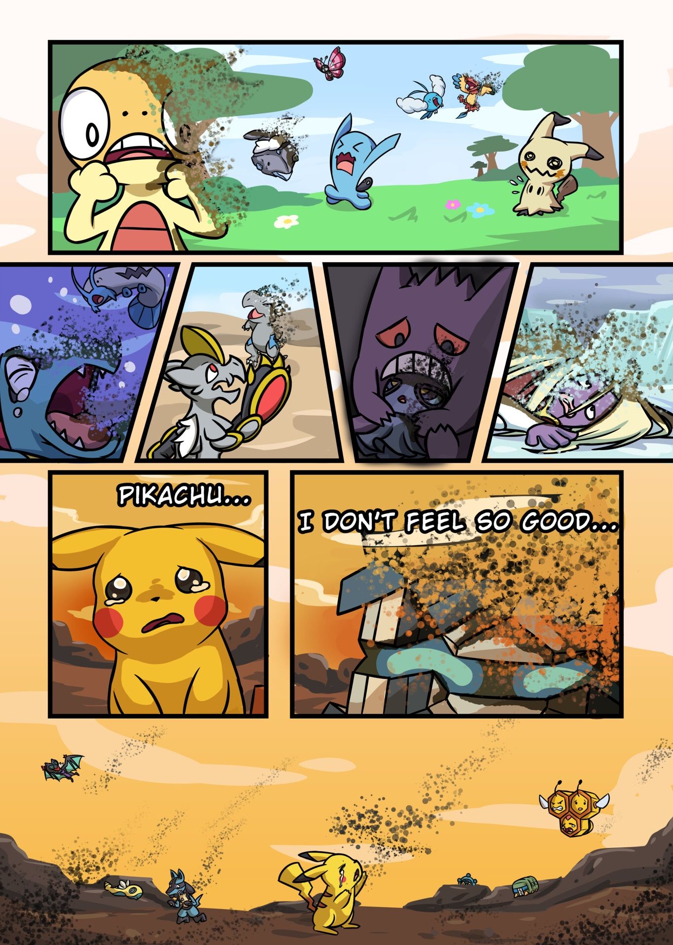 Pokémon fan comic by Muhammad Haiqal Bin Rosli