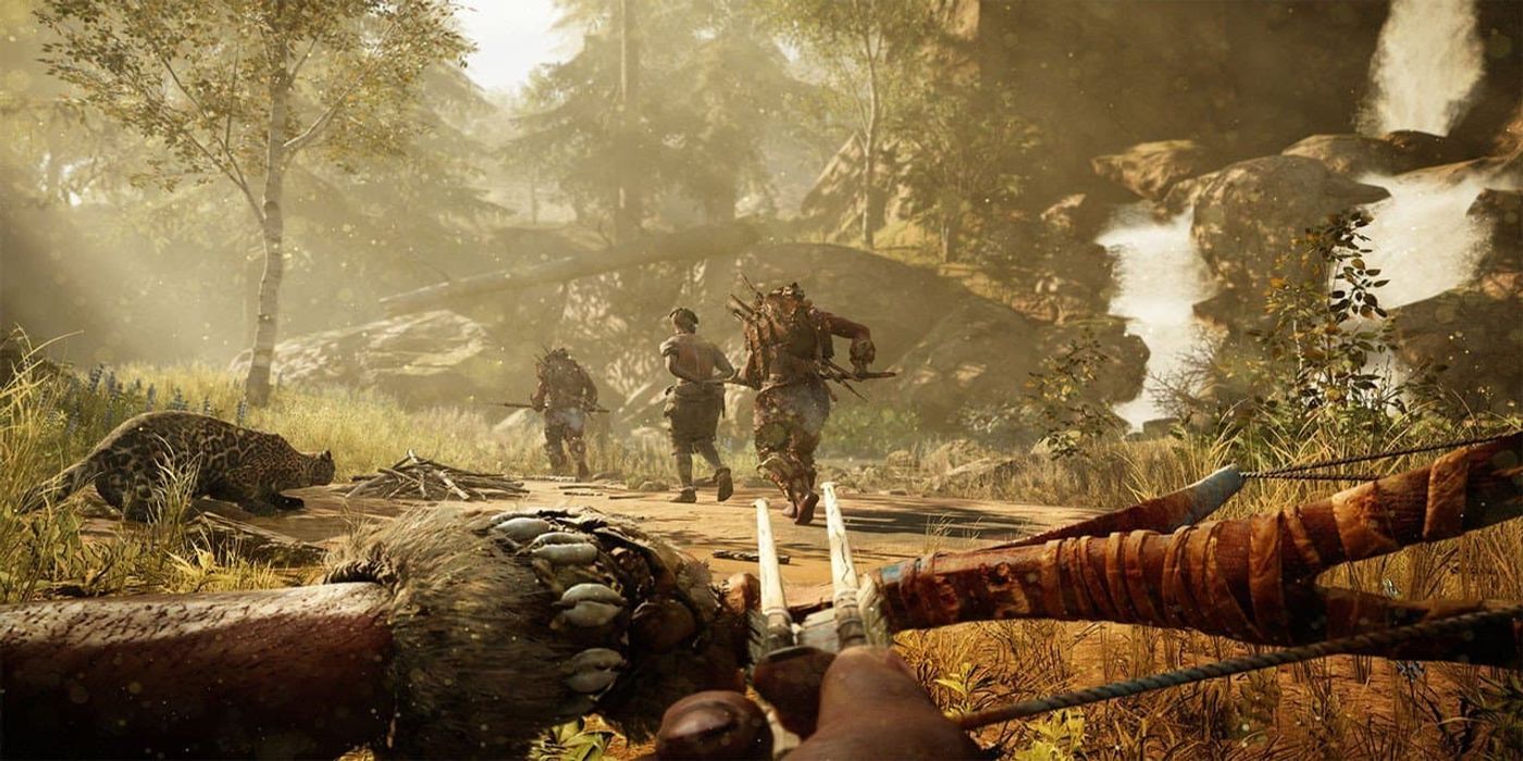 Far Cry Primal Protagonist Holding Bow