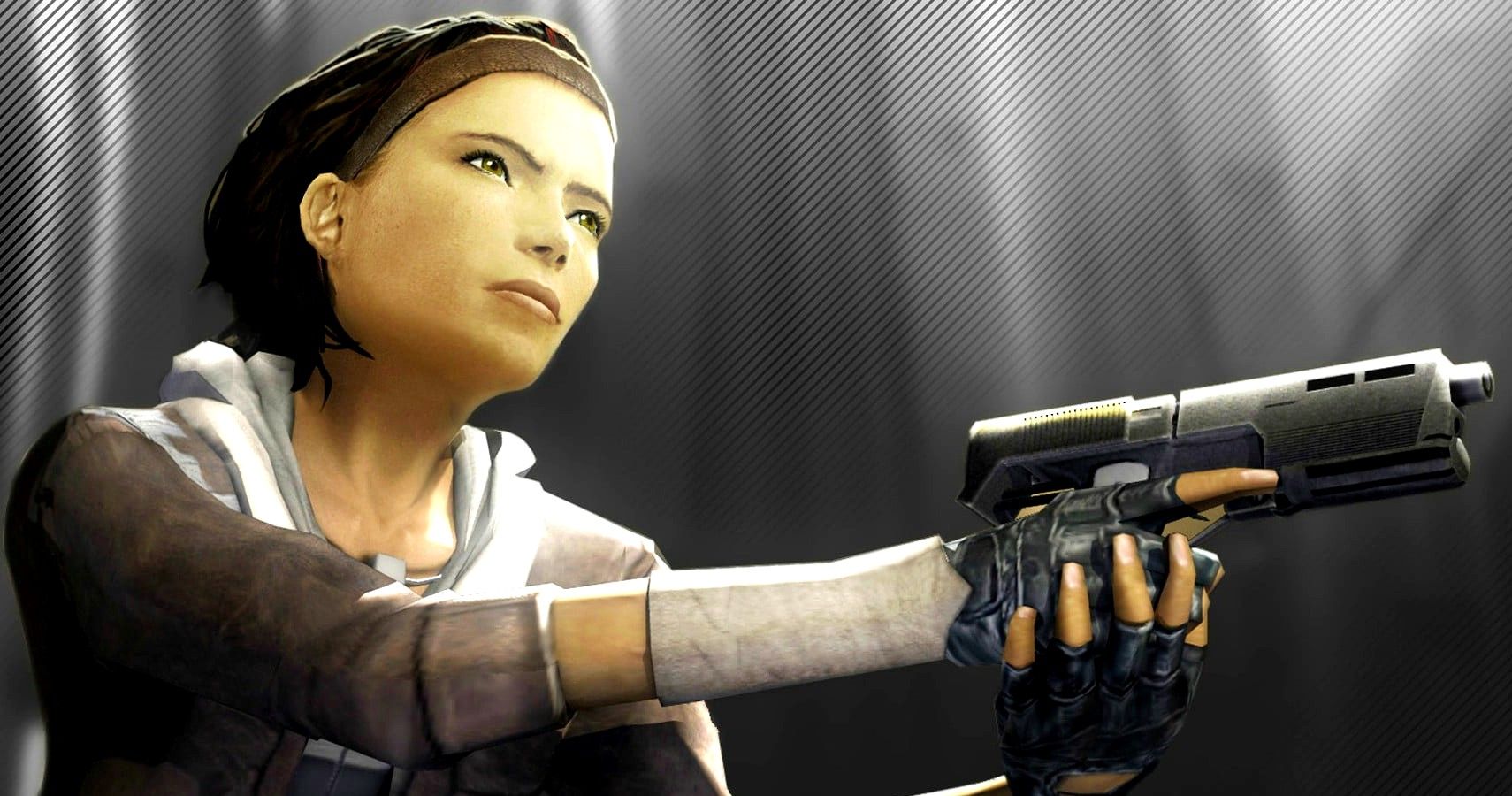 Half-Life 2 - The Hunter Attacking Alyx Vance Scene 