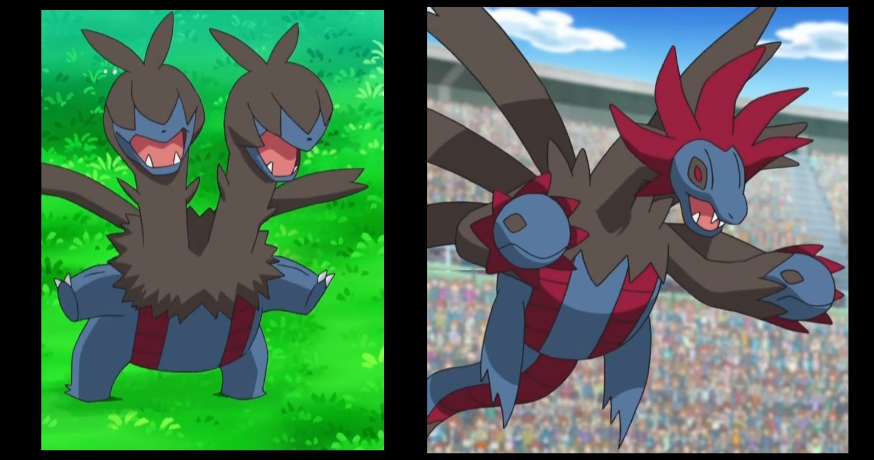 Evolving DEINO to HYDREIGON in Pokemon Sword & Shield 