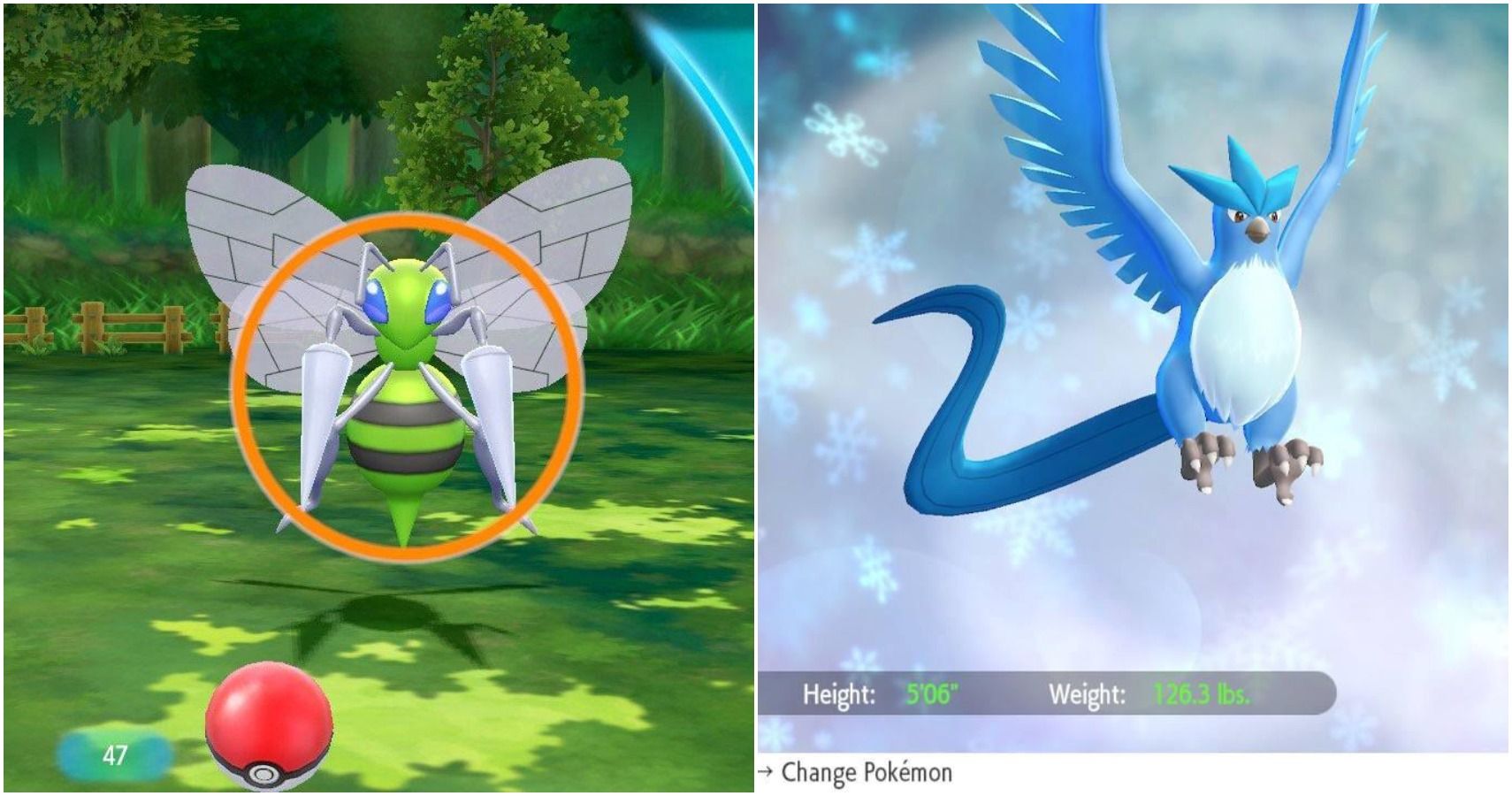 How to Catch Articuno, Zapdos, & Moltres in Pokemon Let's Go