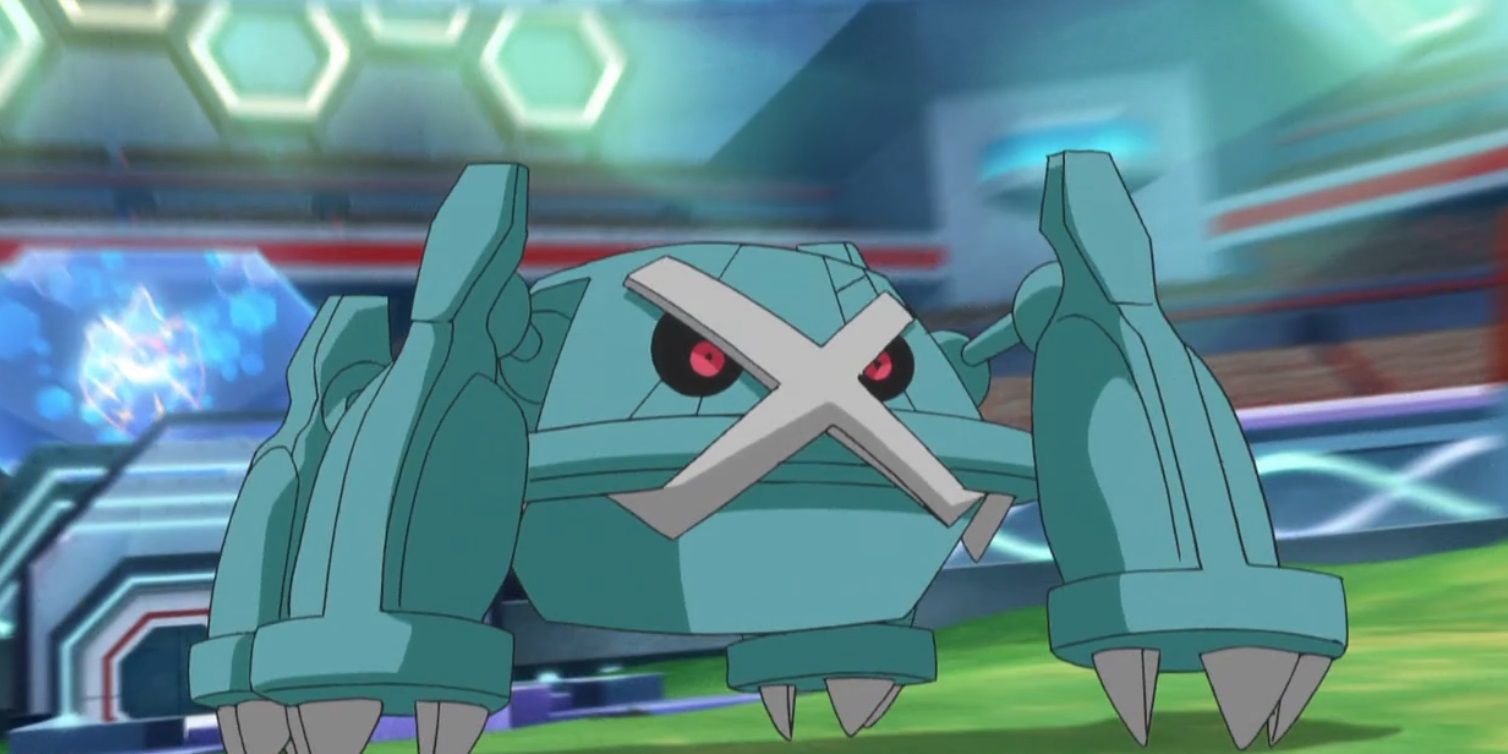 Metagross in Battle Standing Angry
