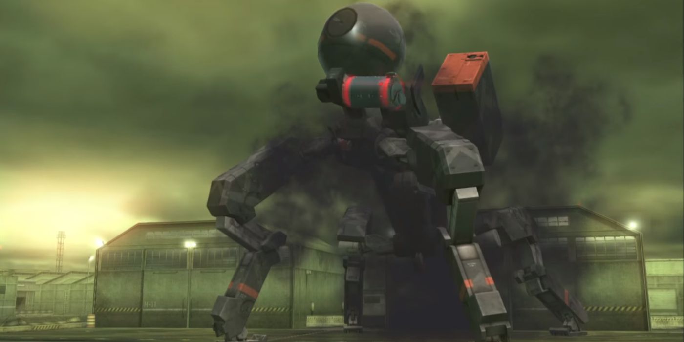 Metal Gear Solid Peace Walker Screenshot Of Peace Walker Machine Destoryed