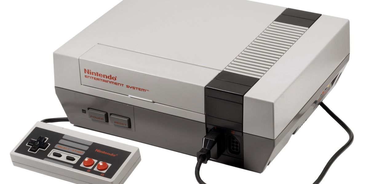 Image of the Nintendo Entertainment System NES.