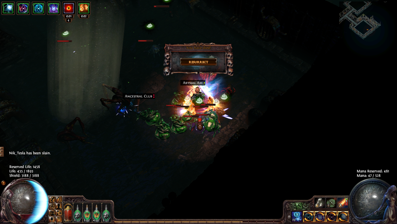 Path of Exile character screenshot