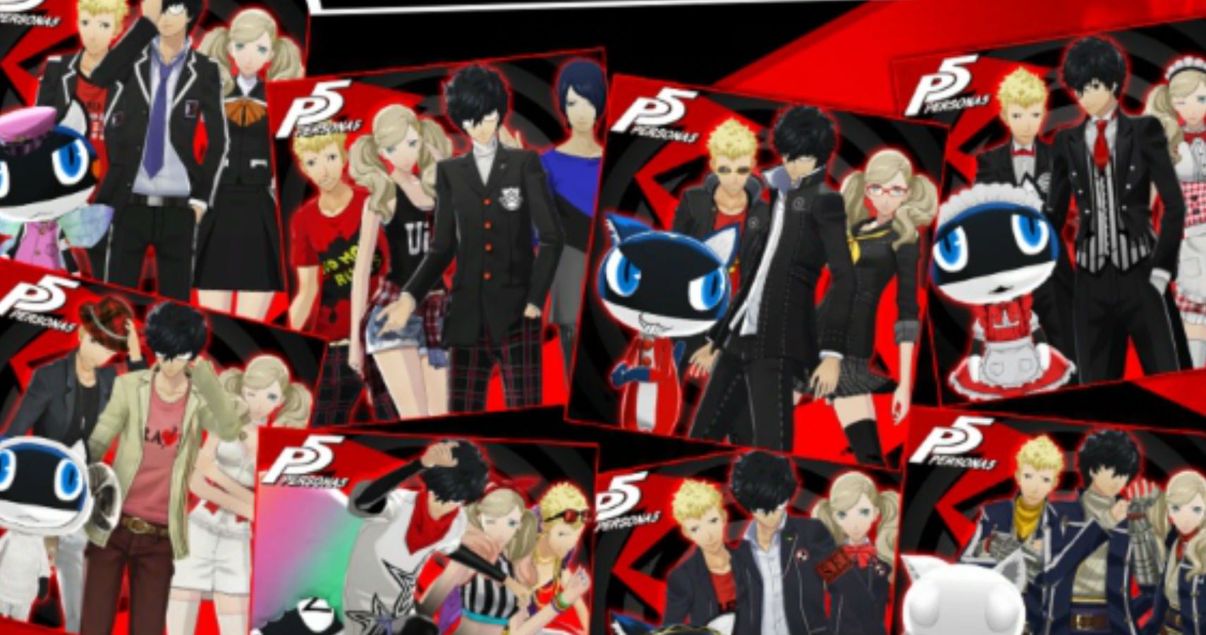 different outfits persona 5 Dragon