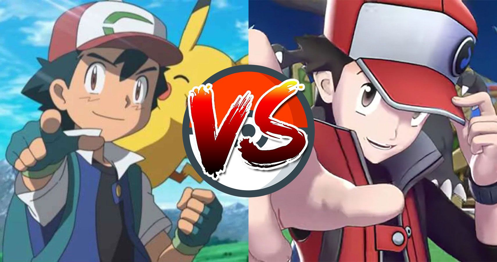 Ash VS Red. Quais as diferenças? Quem é o Melhor? - Pokémothim