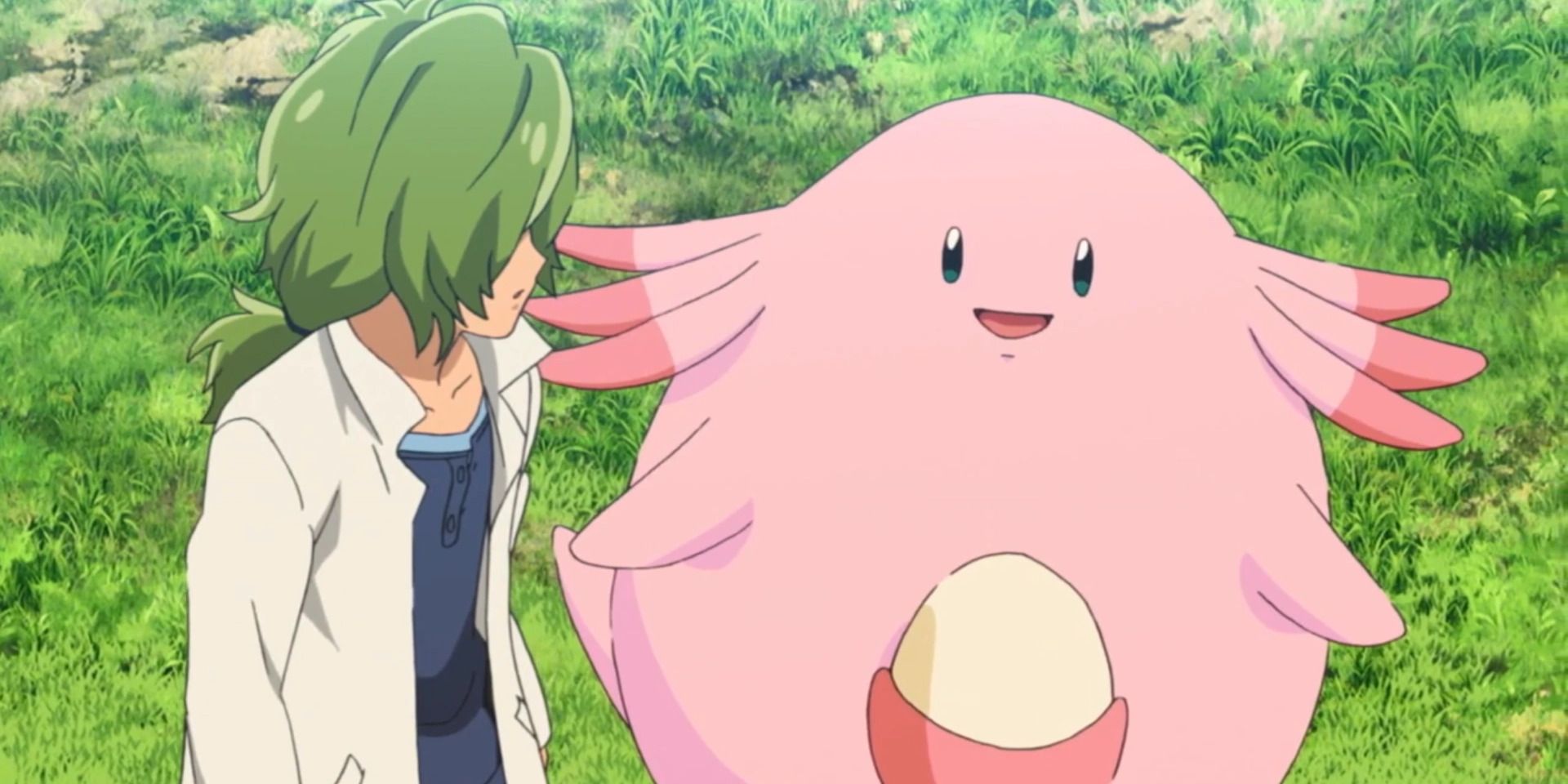 Pokemon Anime Chansey Smiling