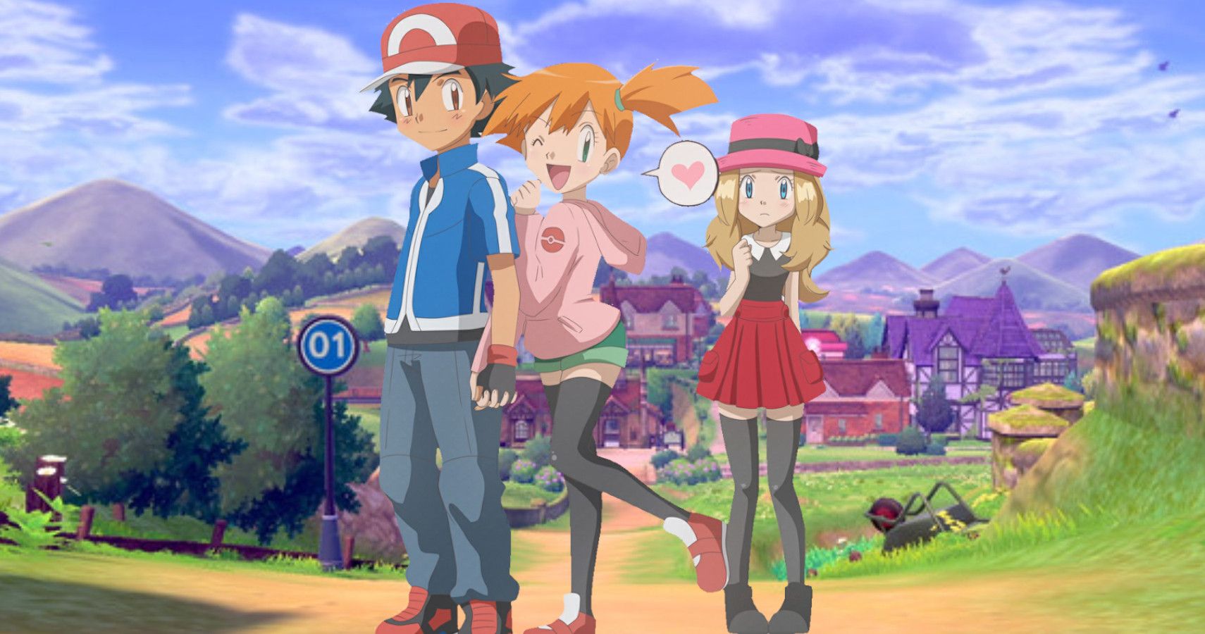 Pokemon X E Y Serena Conoce A Ash