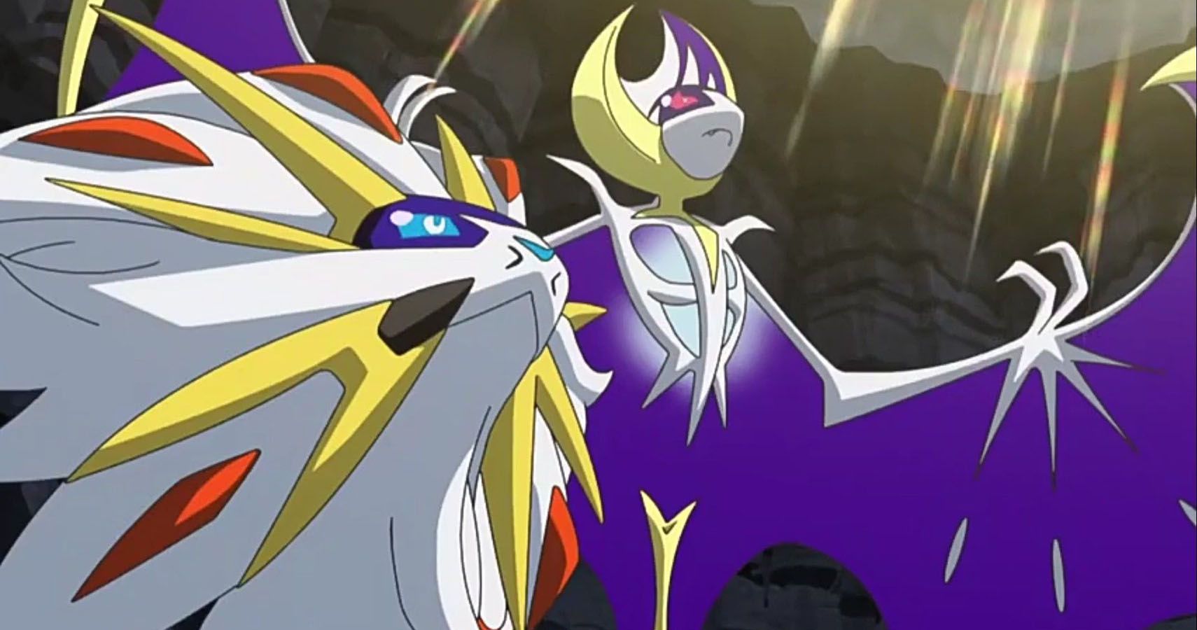 LUNALA vs SOLGALEO  Gen 7 Legendary Pokémon Battle 