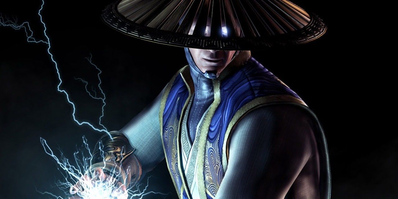 Raiden preparing lightning attack