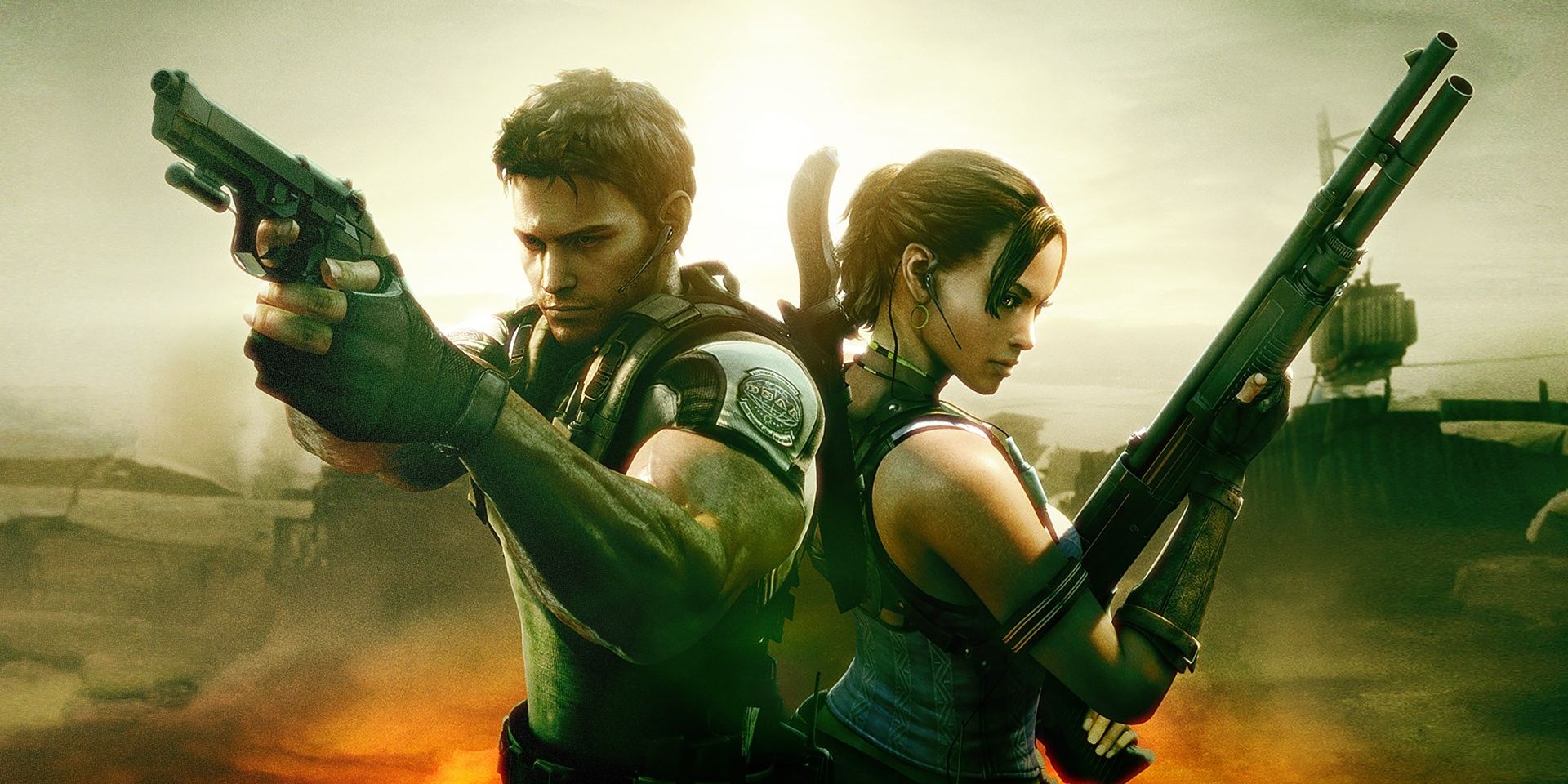 Chris Redfield And Sheva Alomar In Resident Evil 5