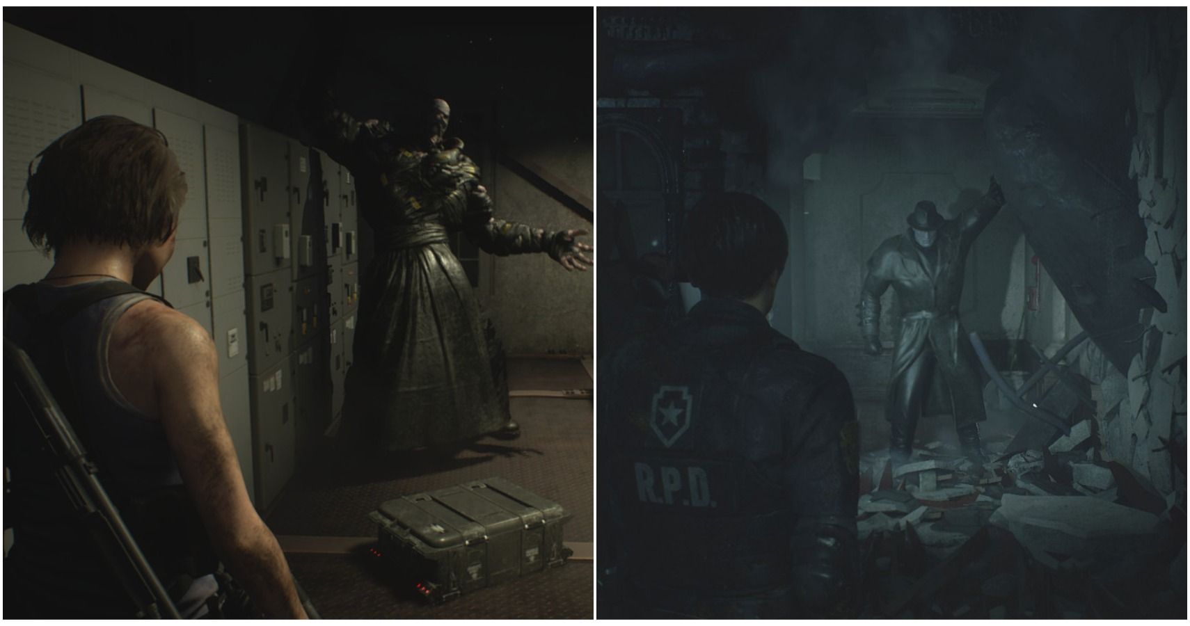 Mr X Resident Evil 2 Remake - (Differences with the Original and Remake of MR  X) 