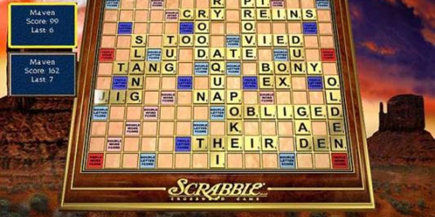 Scrabble Cereal Box Game