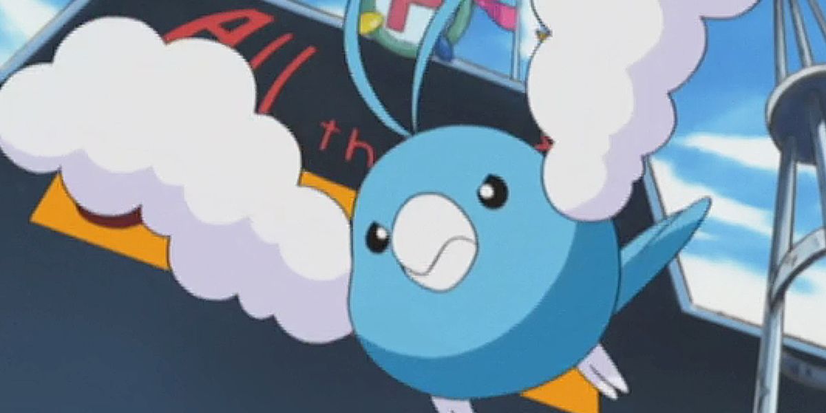 Swablu from the anime