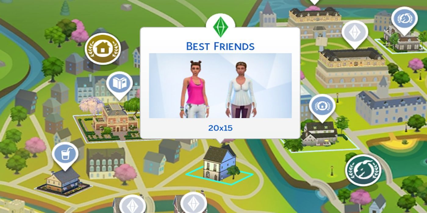 best friends household the sims