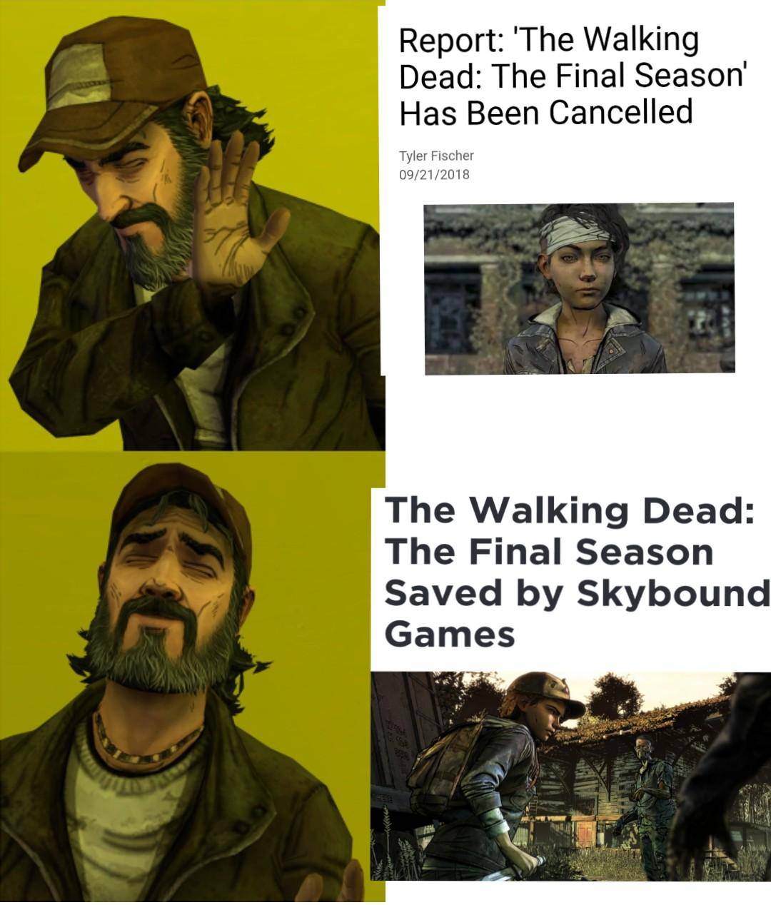 Telltale S The Walking Dead 10 Memes Only True Fans Would Understand Telltale S The Walking Dead 10 Memes Only True Fans Would Understand