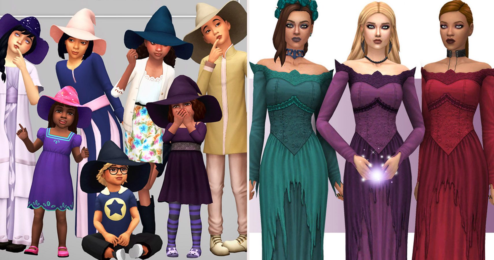 sims 4 witches and wizards mod pack