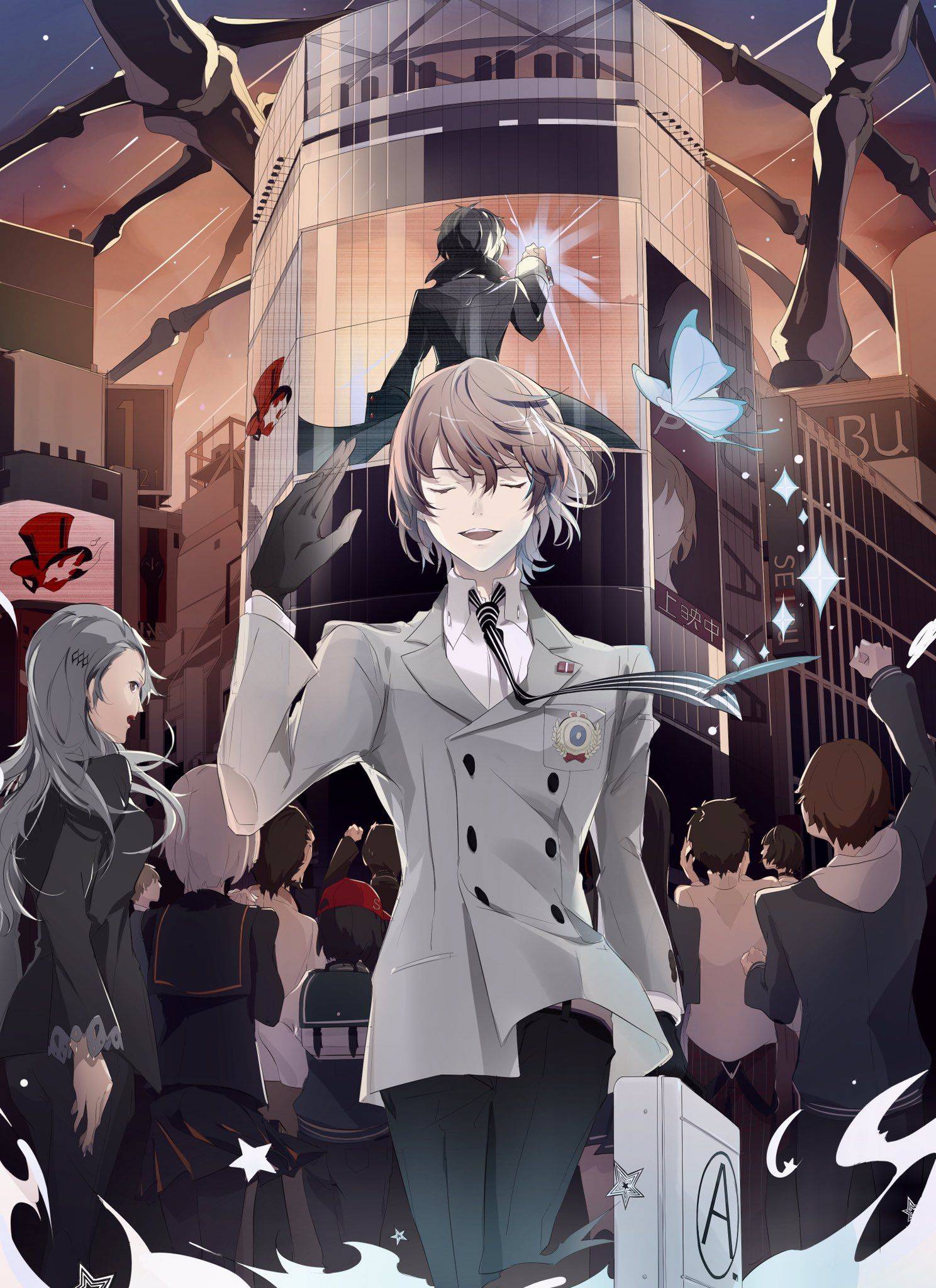 Persona 5 Royal 10 Pieces Of Goro Akechi Fan Art That Are Out Of This World