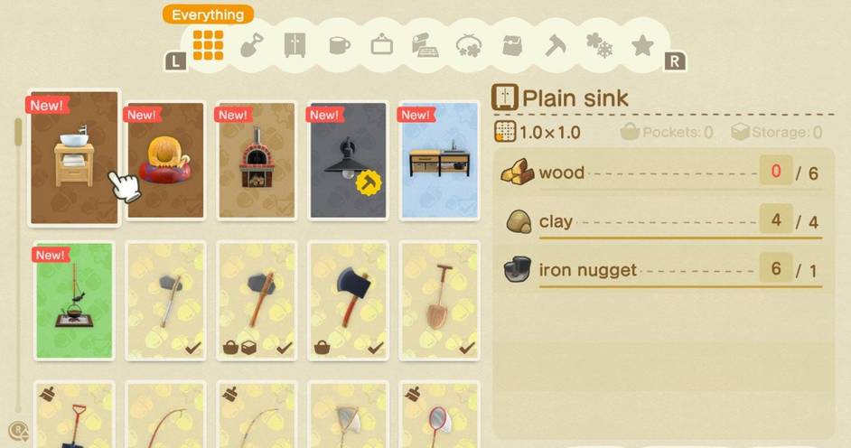 Animal Crossing New Horizons What S In The Wildest Dreams Diy Set Animal Crossing New Horizons What S In The Wildest Dreams Diy Set