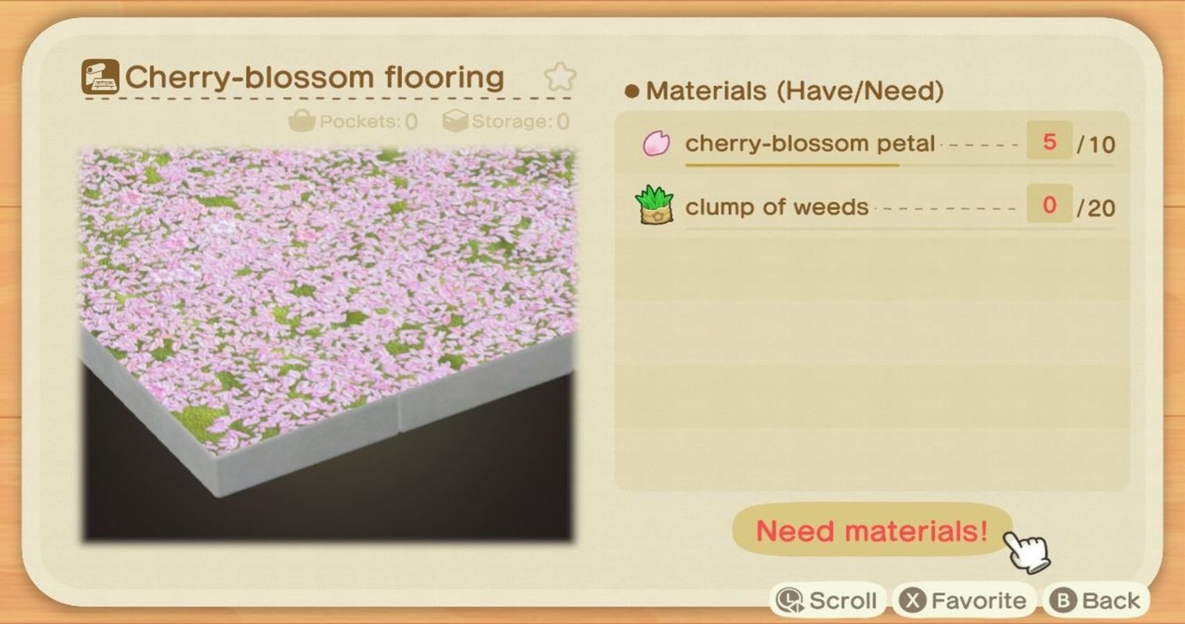 Animal Crossing New Horizons  What Can You Craft With Cherry Blossom Petals