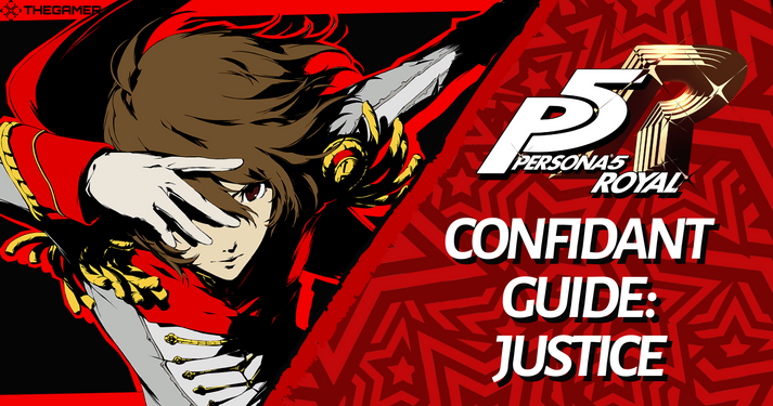 Persona 5 Royal Confidant Guide Justice  Goro Akechi