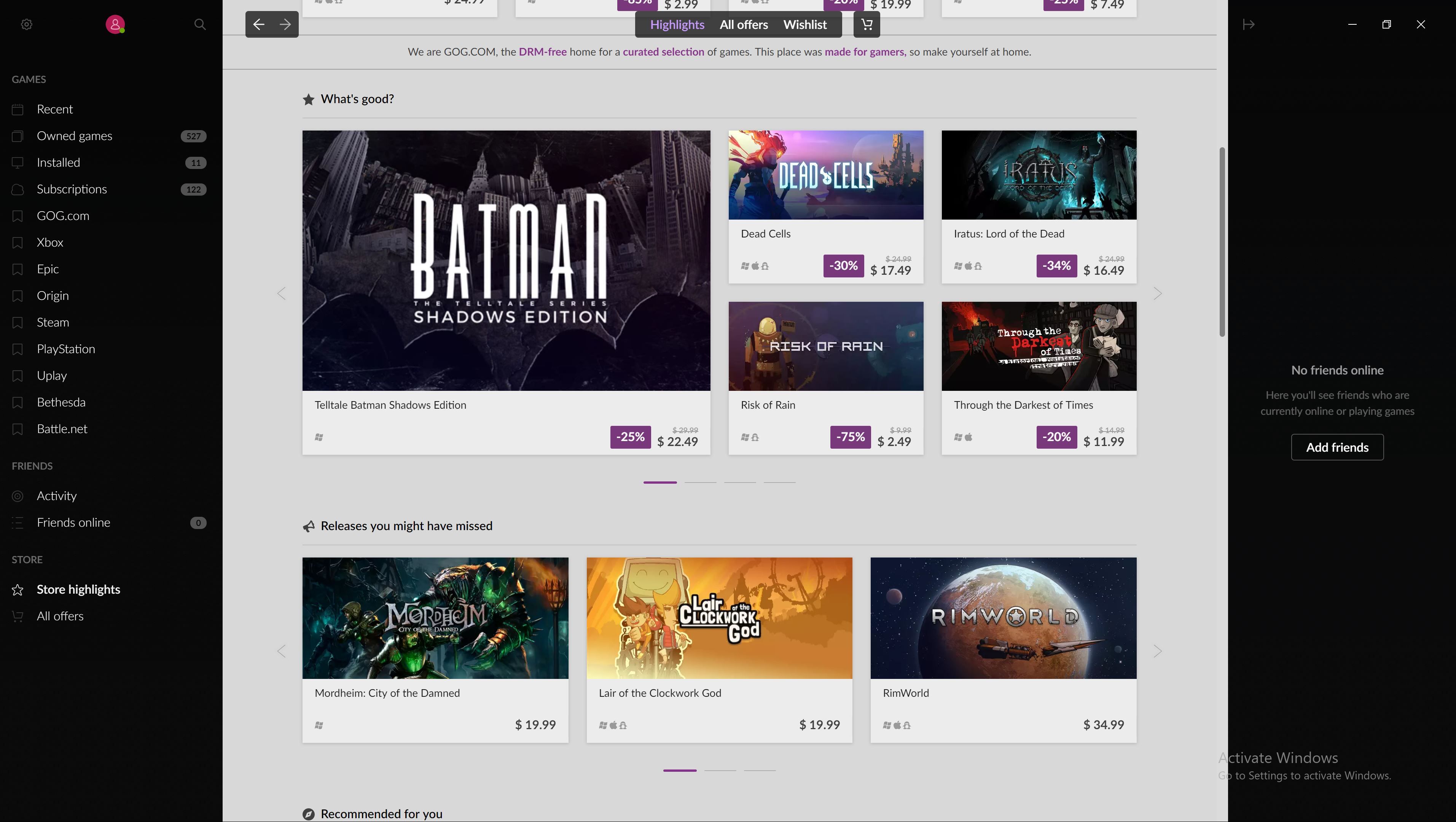GOG Galaxy 20 Is Finally The One Launcher To Rule Them All