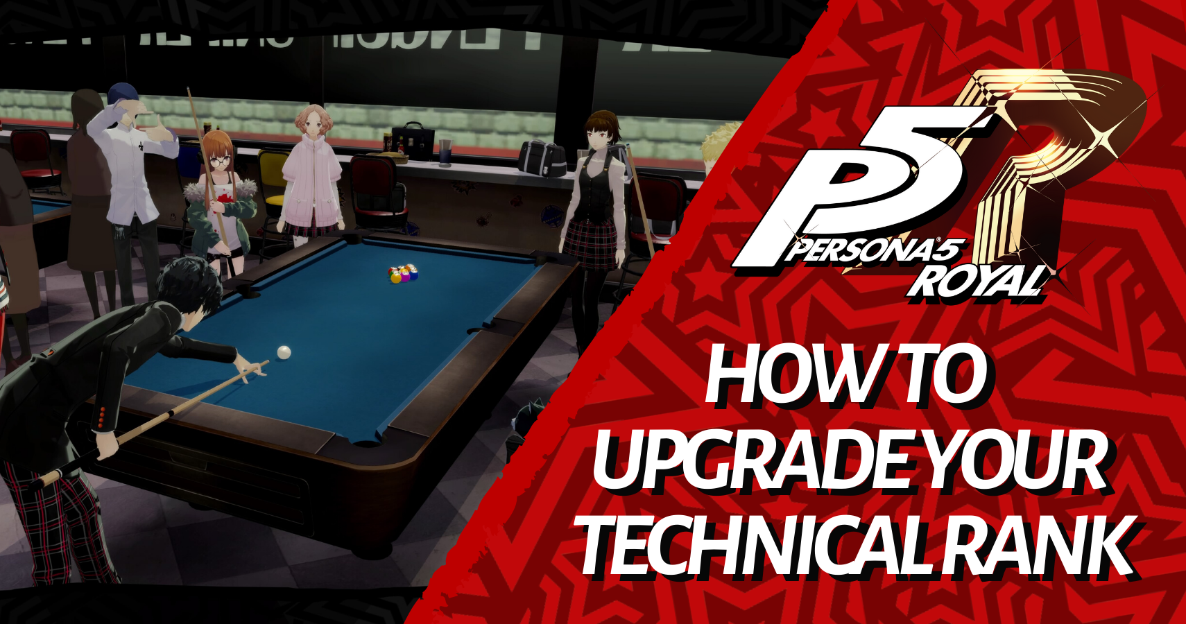 how to increase technical rank persona 5