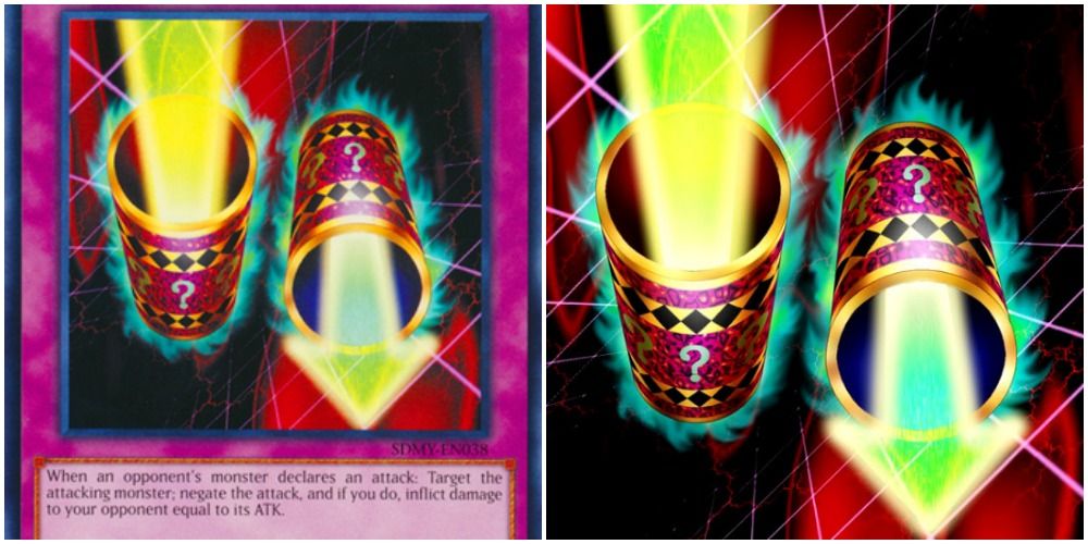Magic Cylinder Yu Gi Oh card art