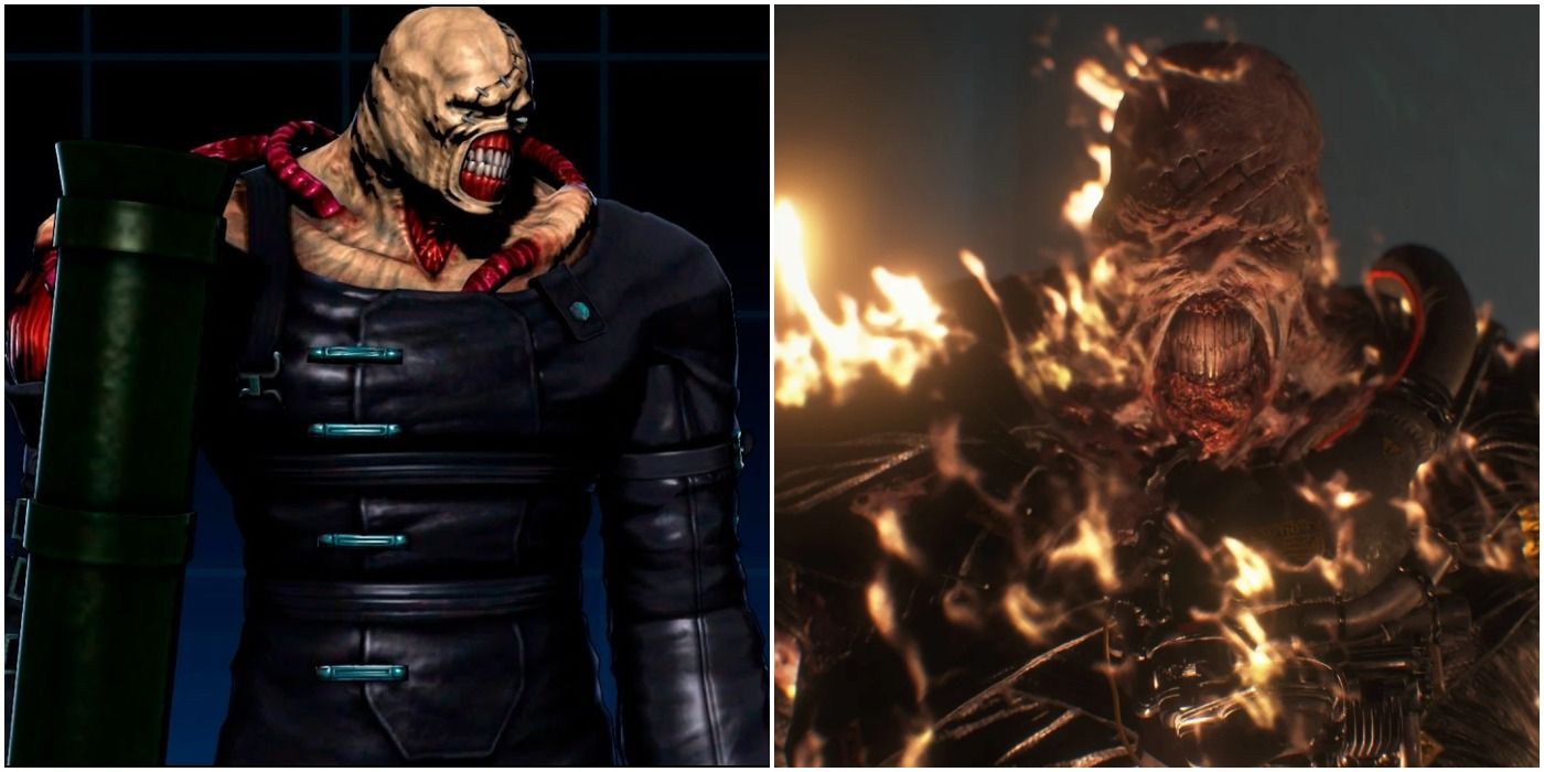 Why did Capcom not design Nemesis like Mr.X in the Resident Evil 3