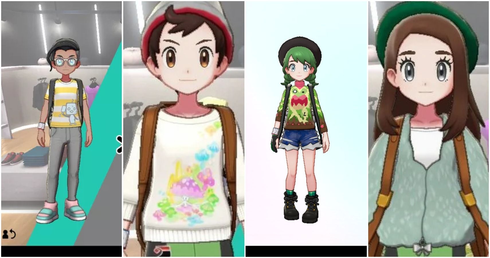 Pokémon Sword And Shield The 15 Cutest Clothes Options Ranked