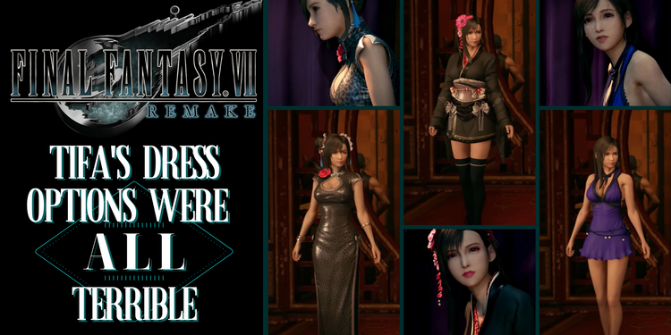 FFVII Remake Tifas Dress Options Were All Terrible