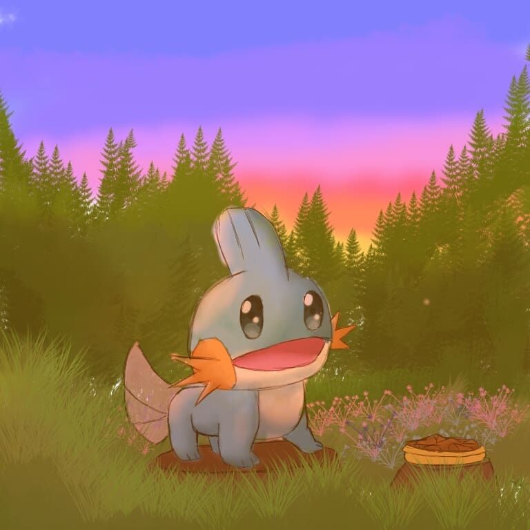 Pokémon: 10 Pieces Of Mudkip Fan Art That We Love