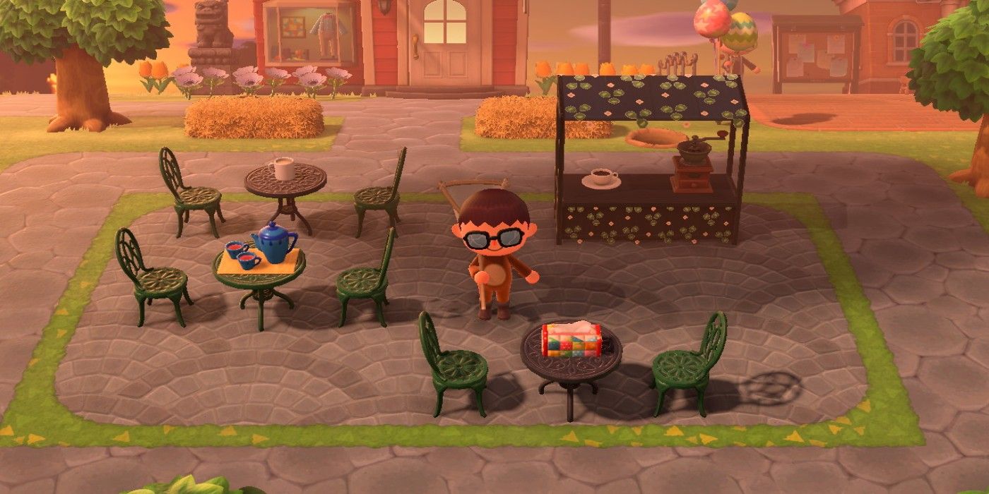 Animal Crossing New Horizons player in marketplace