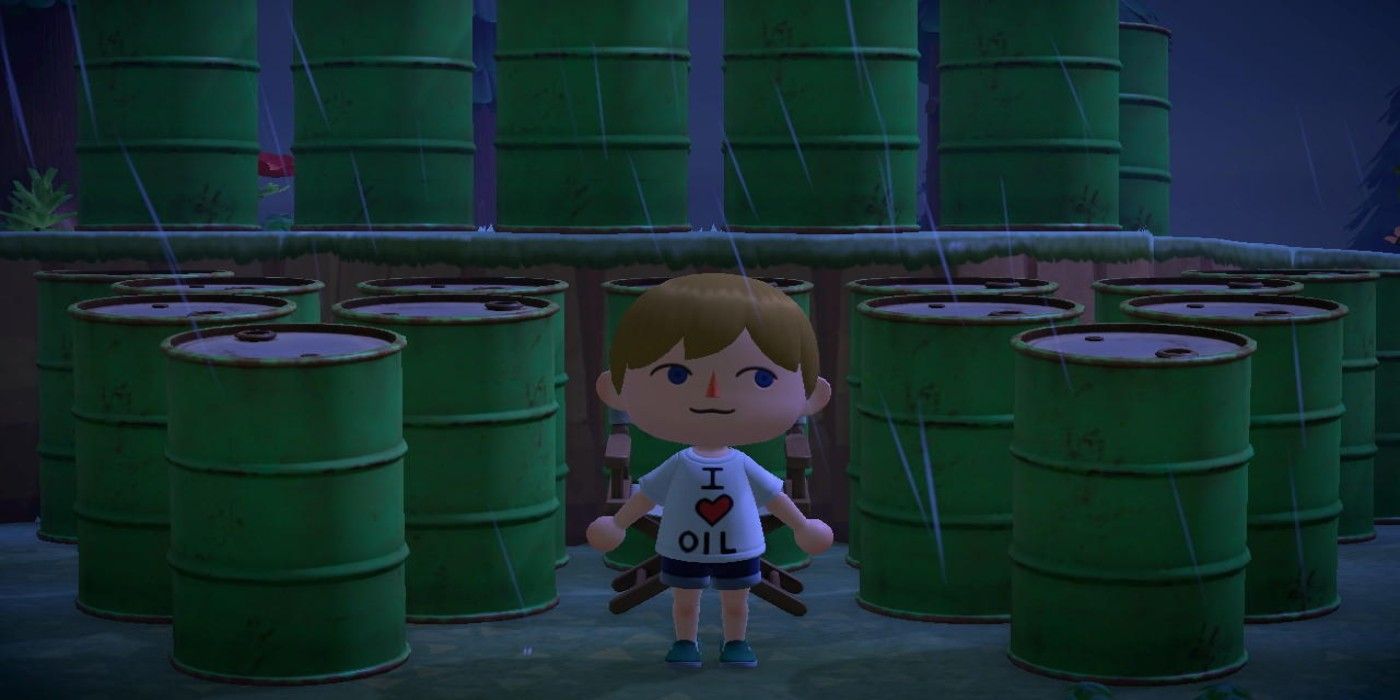 Animal Crossing New Horizons oil barrels