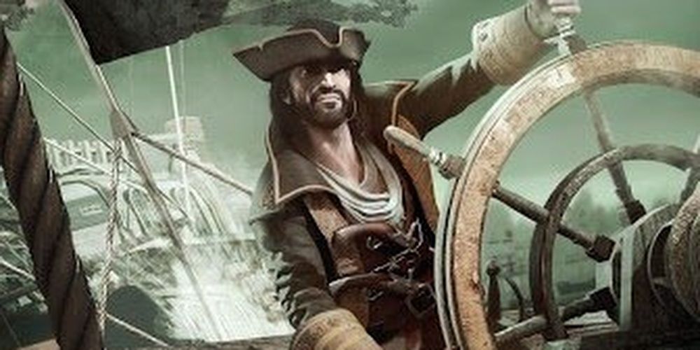 Assassins Creed Pirates Alonzo Batilla Steering Ship