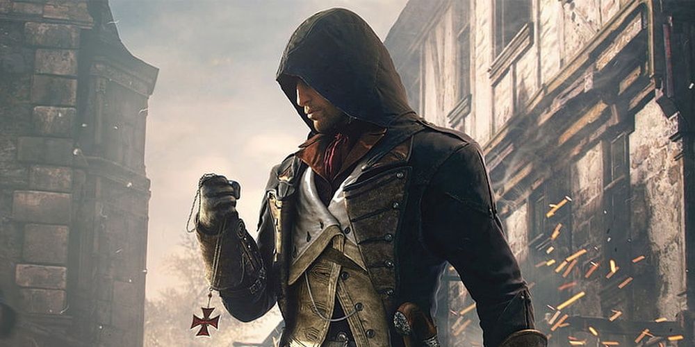 Assassins Creed Unity Arno Dorian Clutching Templar Necklace